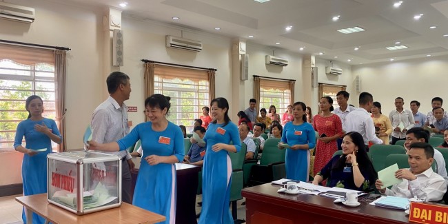 ĐẠI HỘI CÔNG ĐOÀN VIỆN KHKT NÔNG LÂM NGHIỆP MIỀN NÚI PHÍA BẮC, LẦN THỨ V, NHIỆM KỲ 2023-2028